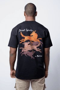 Camiseta Negra Bound by the Thread - Imagen 3