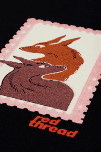 Camiseta Negra Bound by the Thread - Imagen 4