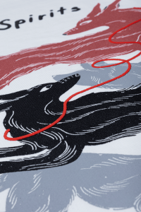 Camiseta Bound by the Thread Crema - Imagen 4