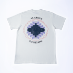 Camiseta Dual Realms Crema